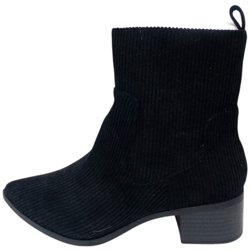 Journee Collection Nolani Courdory Heeled Ankle Boots Women's size 10 Black